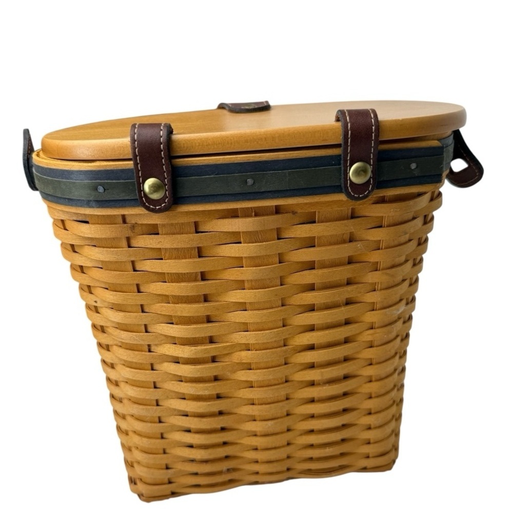 Longaberger CC 2000 Saddlebrook Country Estates L & S Purse Basket Mom/Daughter - Picture 4 of 16